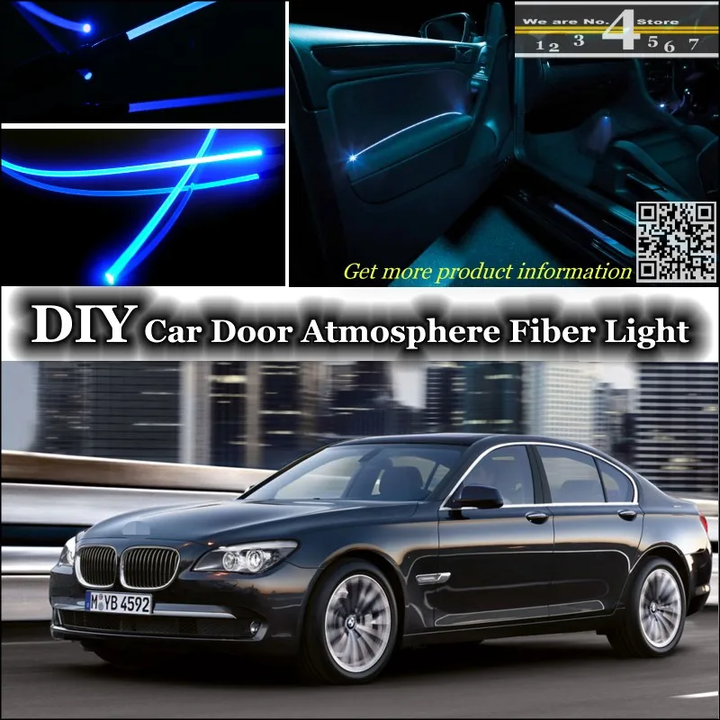 Us 20 09 20 Off For Bmw 7 E32 E38 E65 E66 E67 E68 Interior Ambient Light Atmosphere Fiber Optic Band Lights Door Panel Illumination Not El Light In