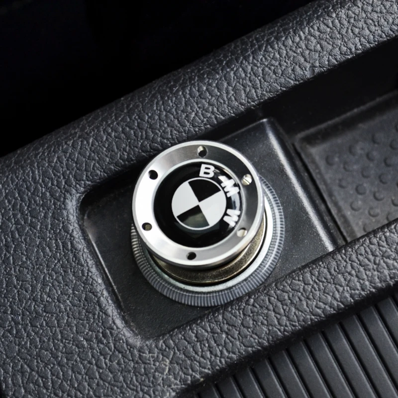 

nrz Silver Aluminum Car Cigarette Lighter For BMW F30 E90 E46 118 120 320 325 328 335 F10 F18 F20 F35 F30