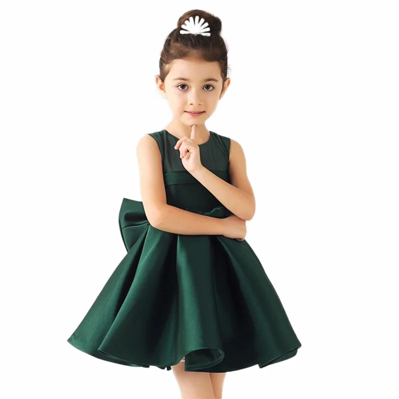 HELLOBABY Simple style Summer dress for little baby girls any size color 1 year birthday party