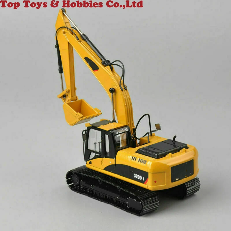 Collection Diecast 320D L 1/50TH Diecast Hydraulic Excavator Yellow Car Model Toy Diecast Model Engineering Vehicles Model Collection Diecast 320D L 1/50TH Diecast Hydraulic Excavator Yellow Car Model Toy Diecast Model Engineering Vehicles Model