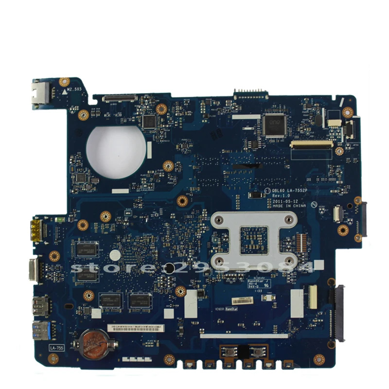 Ceny K53TA płyta główna LA 7552P pamięci RAM dla ASUS K53TA K53TK X53T K53T laptopa płyty głównej płyta główna w K53TA płyty głównej płyta główna K53TA test płyty głównej 100% OK