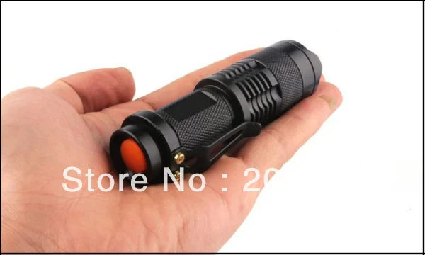 CREE Q5 500 люмен светодиодный ффонарь cree масштабируемый фонарик Для 1xAA или 1x14500 бесплатная доставка|led flashlight torch