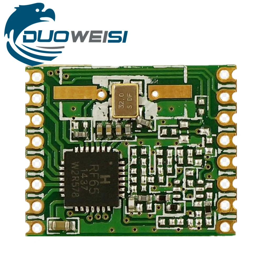 

RFM65 | FSK Wireless Receiver Module | 433M | 868M | 915M | FCC | CE | Data transmission remote control