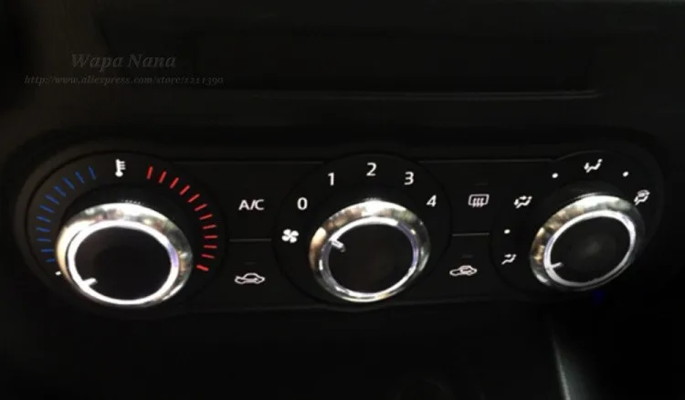 Установка кондиционера тепловое управление переключатель ручка AC Ручка для Mazda 3 2006-2011, автомобильные аксессуары
