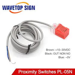 WaveTopSign PL-05N 5 мм NPN индуктивный датчик приближения выключатели DC10-30V нормальный Открытый Новый для лазерной резки