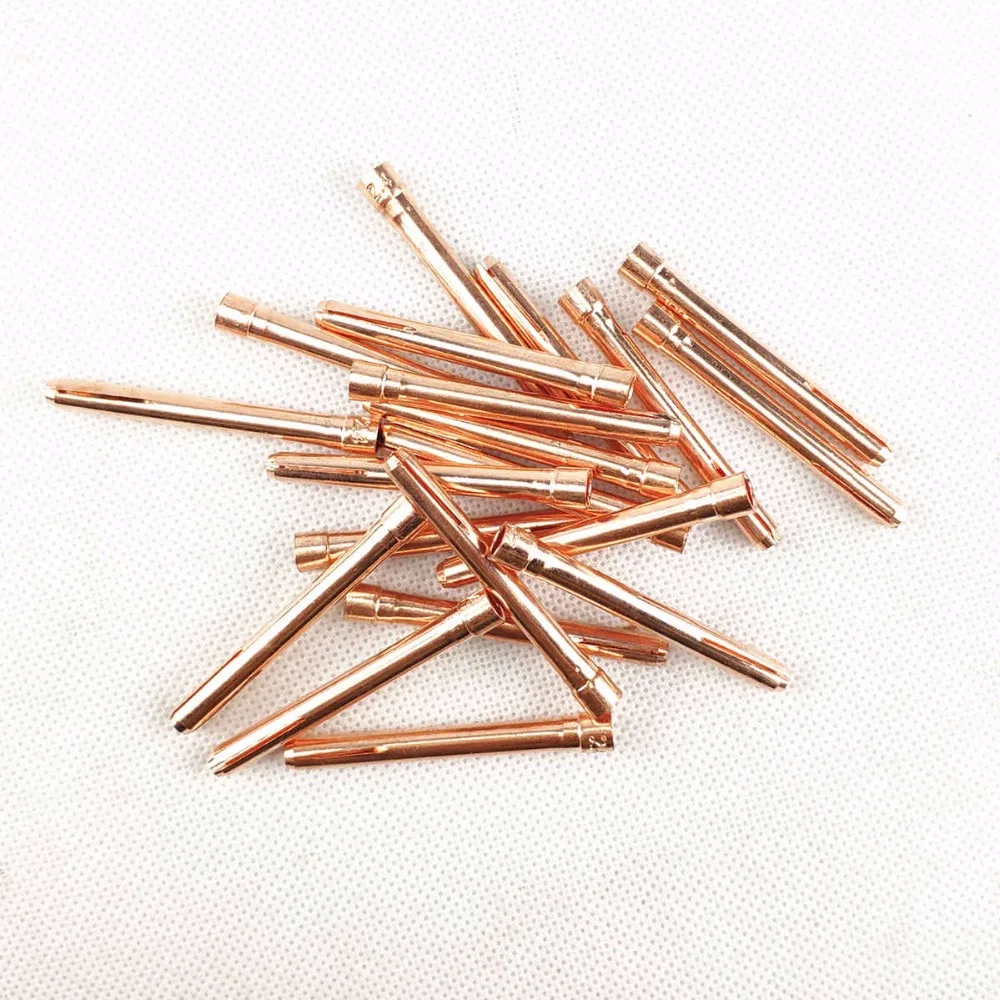 15pcs Argon Welding TIG Torch Consumable 1.0mm 1.6mm 2.0mm 2.4mm 3.0mm 3.2mm TIG Tungsten Electrode Collet 15pcs Argon Welding TIG Torch Consumable 1.0mm 1.6mm 2.0mm 2.4mm 3.0mm 3.2mm TIG Tungsten Electrode Collet