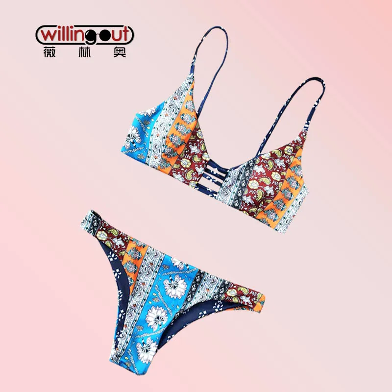 Newest Design Very Comfortable Bikinis Set Both Sides Wear Swimsuit High Quality Women's