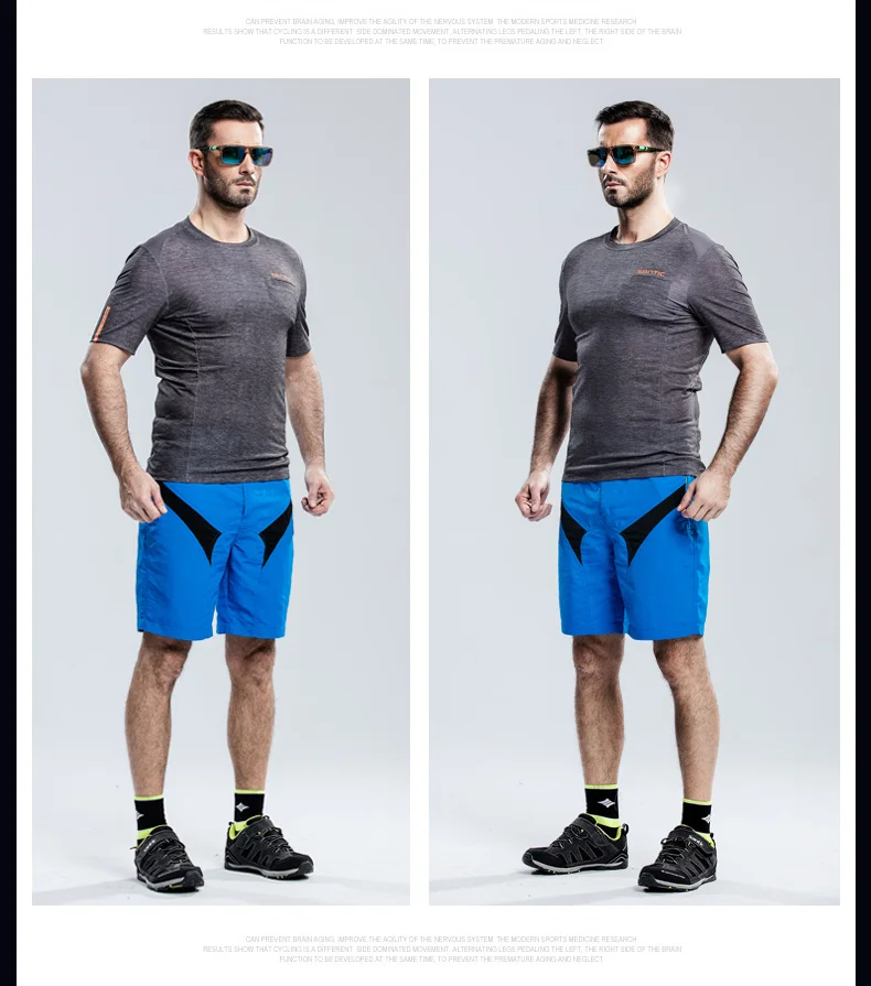 New 2018 SANTIC Cycling Shorts Bicycle MTB Downhill Bike Men Pants Bicycle Cozy Loose Cycling Short Cycle Ciclismo Free Shipping (9)