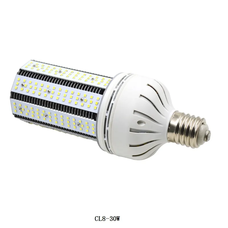 

2pcs/lot 30W LED corn light Bubl E26 E27 E39 E40 AC85-265V Energy saving bulb light for warehouse and garden supermarket light