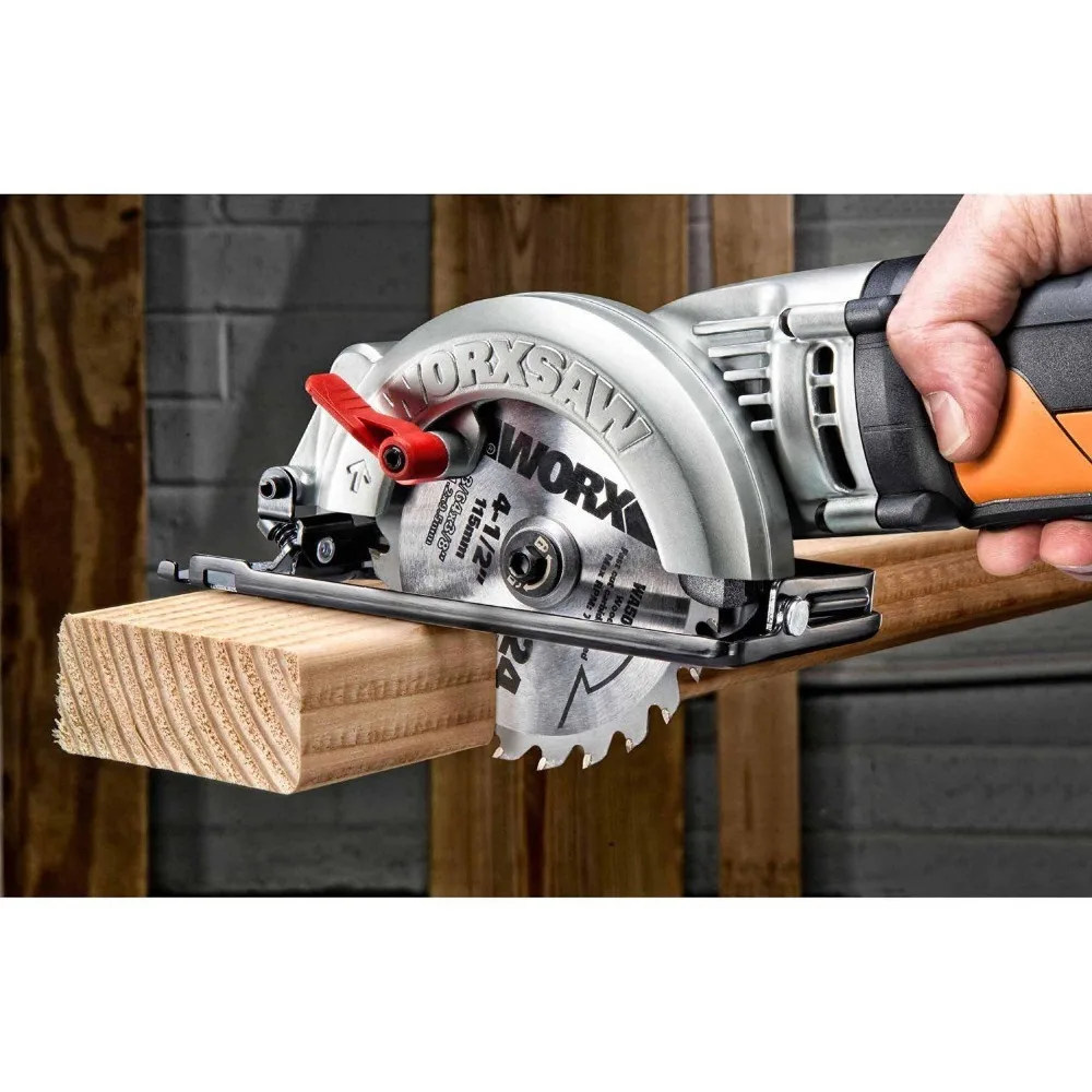 Новое поступление WORX компактный Циркулярная Пила модель WX429L ручка