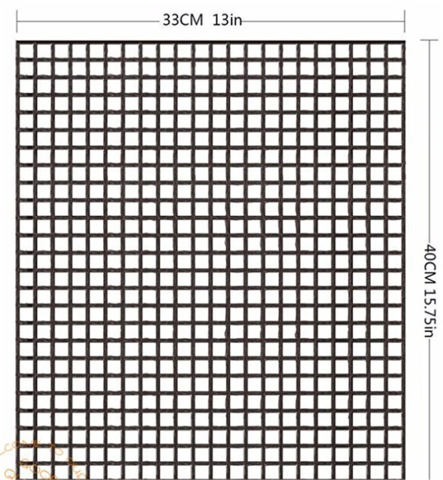 Антипригарный тефлон подстилка для барбекю и гриля открытый высокий уровень безопасности в форме сетки коврик для барбекю гриля термостойкие легко чистится Аксессуары для барбекю