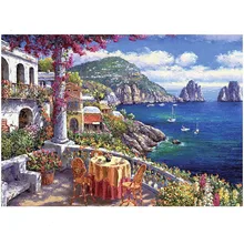 Взрослые 1000 шт ноги утро головоломки Новое поступление морская дом деревянный пазл игрушка головоломка Бумага образовательные головоломки игрушки Рождественский подарок