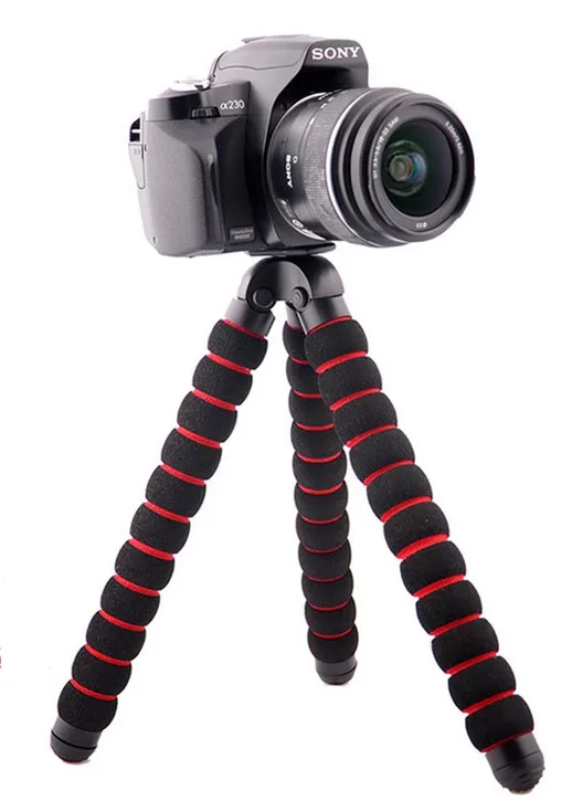 Штатив-Осьминожка, подставка, паук, Гибкий Мобильный мини-штатив Gorillapod для iPhone, GoPro, Canon, Nikon, sony, Настольная камера