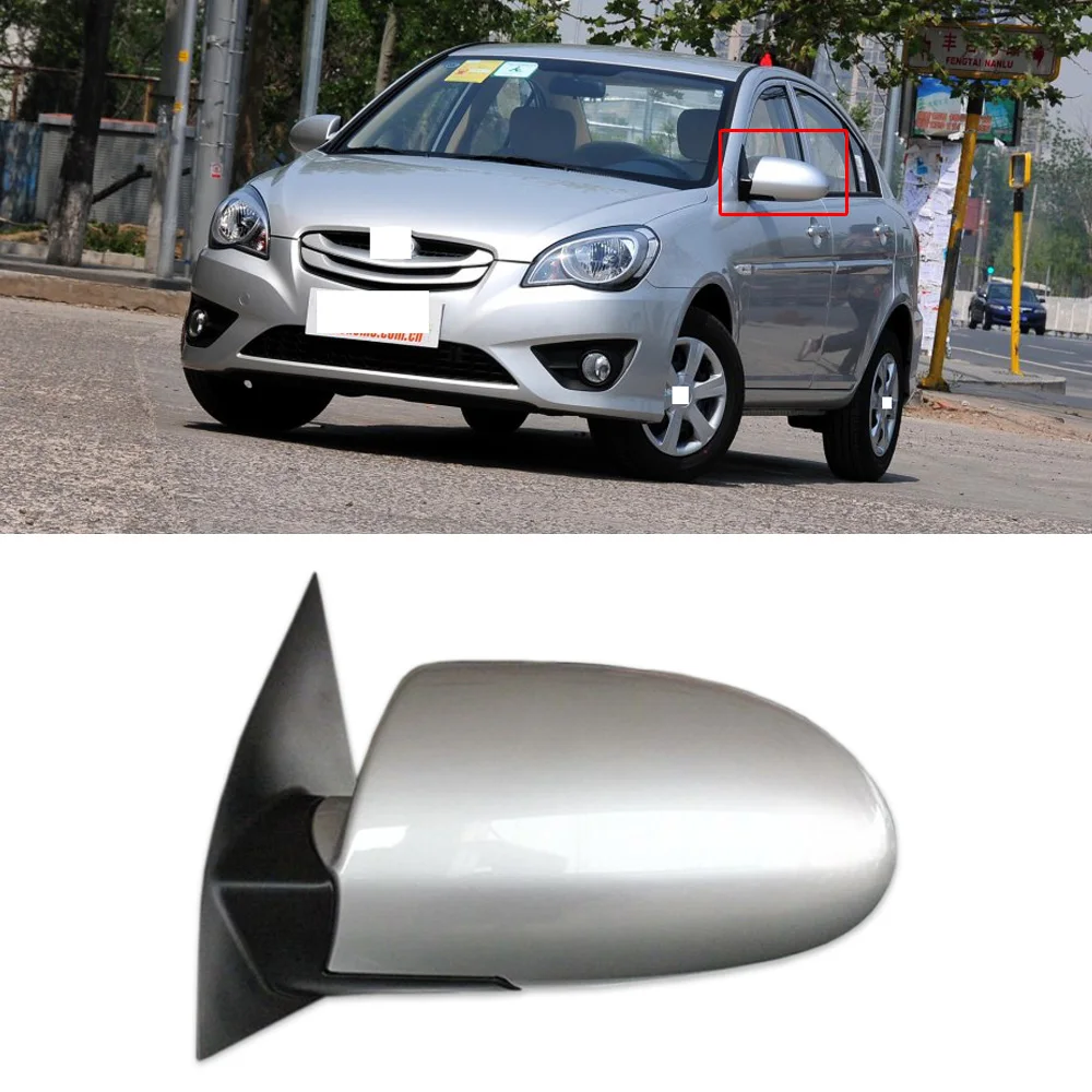 

CAPQX For Hyundai Accent 2006-2011 Side Rearview Mirror Rear View Mirror Reverse Mirror Reflector Assembly Manual / Electrical