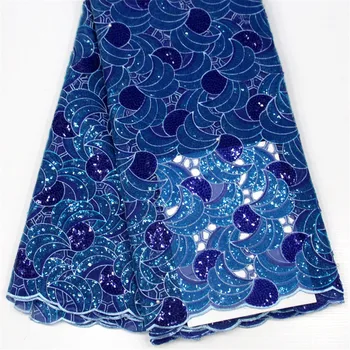 

Best Selling African Sequin Lace Fabric High Quality French Lace Fabric 2018 African Mesh Lace Fabric For Nigerian Lace Wedding