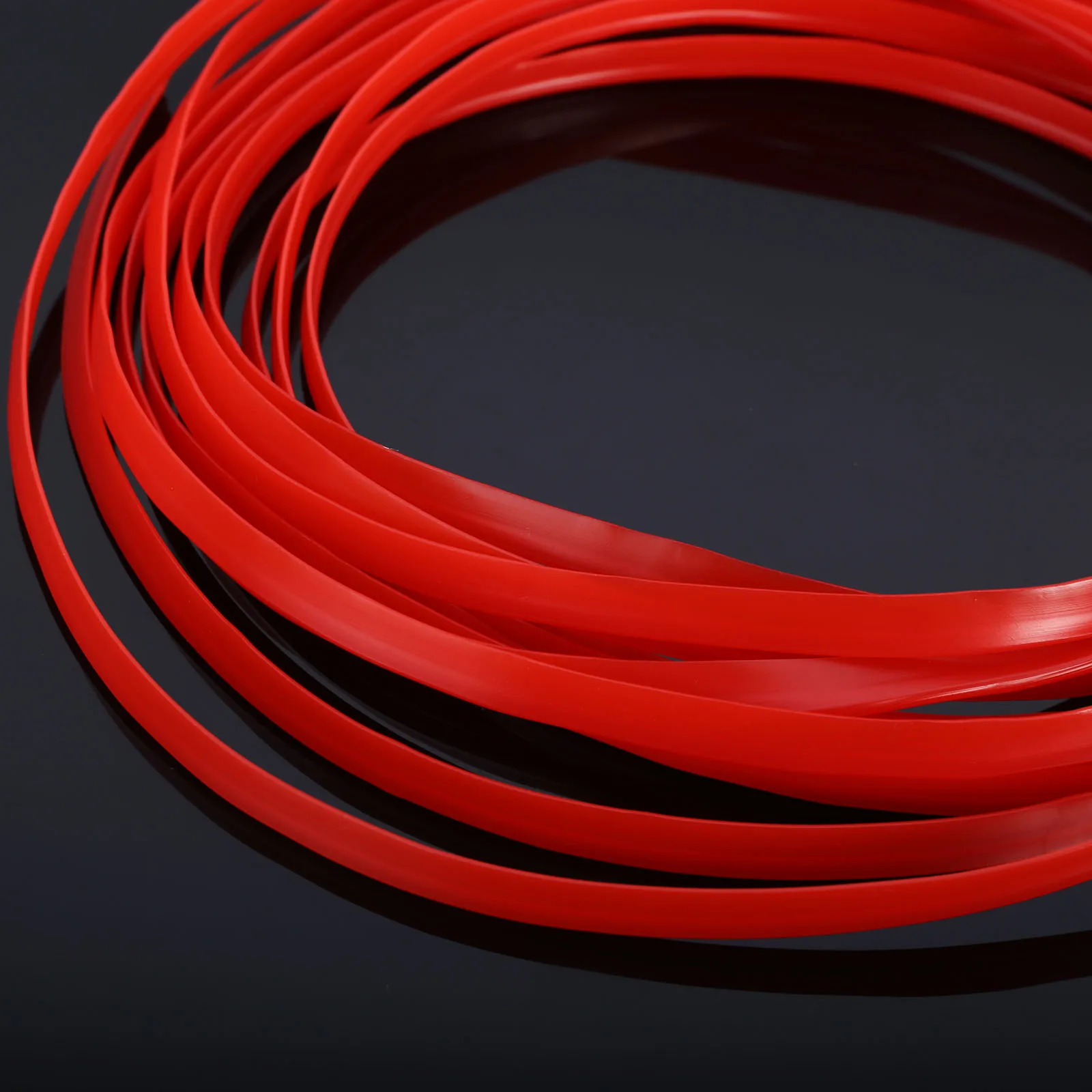 Mayitr 5M Matte Red Universal Car Styling Flexible Interior Moulding Trim Strip DIY Decorative Line DIY Stickers Car-Styling