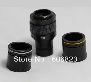 

New Microscope 1X C-mount adapter 4 CCD Camera Digital with 2 Eyepiece adapters 23.2mm 30mm 30.5mm tube