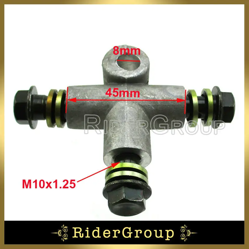 Hydraulic Brake Hose Pipe Tee Coupling Tee Fitting Tee Connector 3way