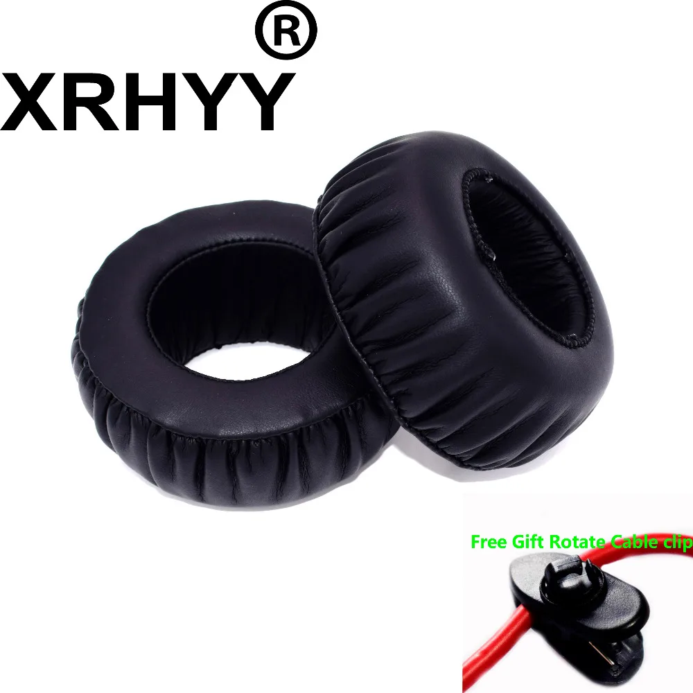 Черные сменные амбушюры XRHYY 1 пара подушка пенопластовая накладка для наушников