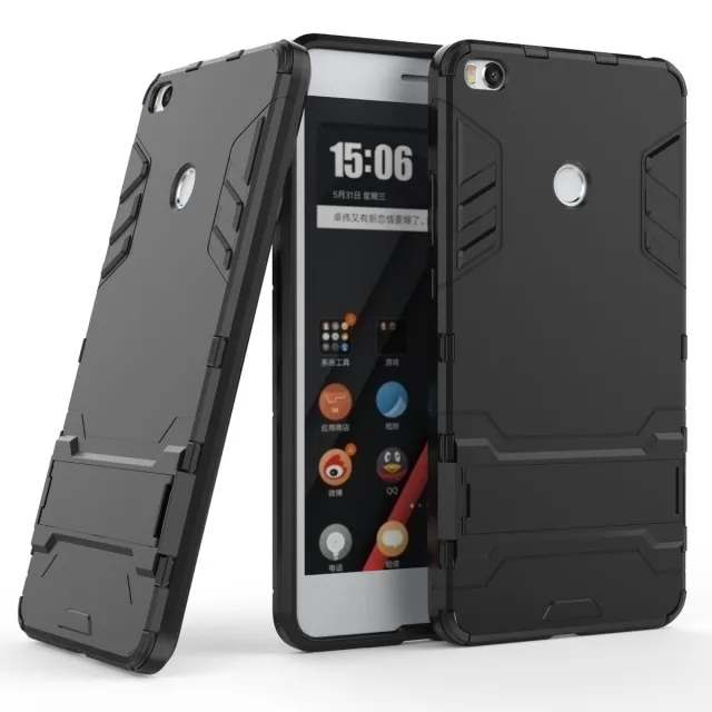 

For xiaomi mi max 2 cover 2 in 1 Hard Heavy Duty Armor Shield Shell cover For Xiaomi Max 2 Mi Max2 6.44inch