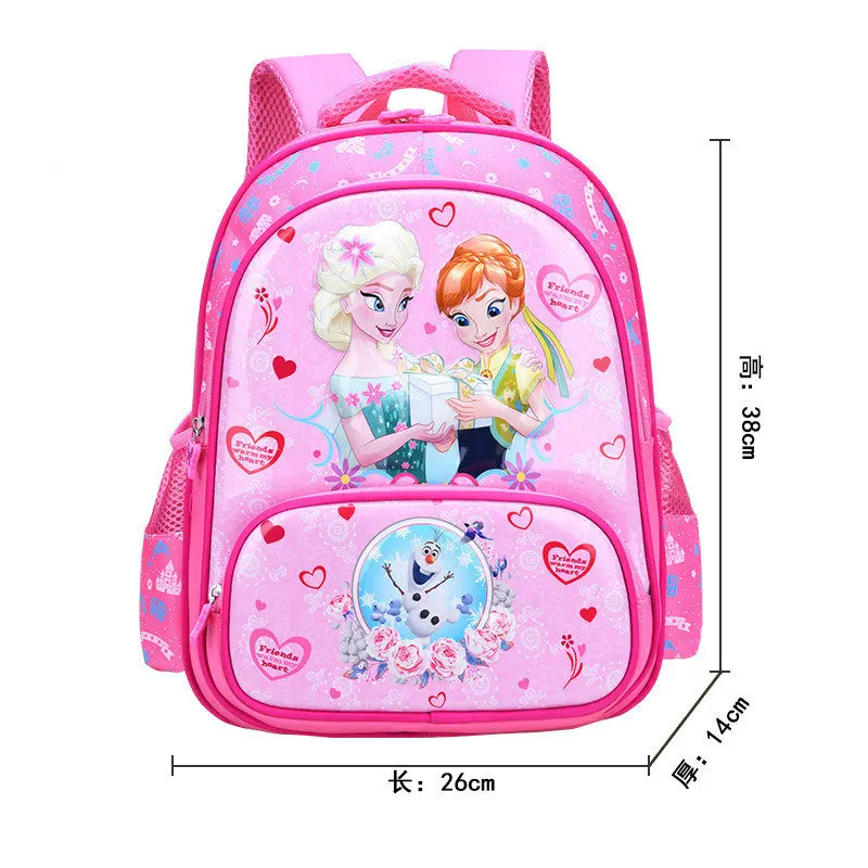 

2019 New Children School Bags for Boys Girls Nylon Backpacks Lighten Elsa and sofia For Kids Book Bag Mochila Infantil Zip