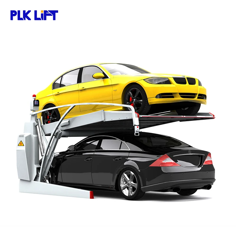 Hydraulic Tiltable Parking Lift Perfect For Low Ceiling Garage On