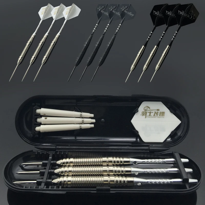 

Steel Tip Tungsten Darts Set, Flights, Stems/ Shafts, Carry case, 22g