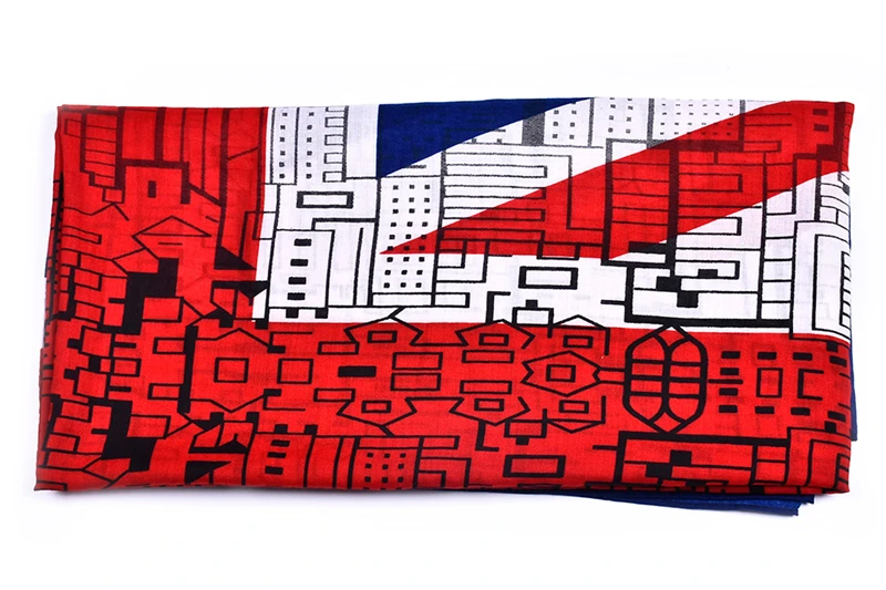 Великобритания шарфы с флагами Англия Лондон Юнион Джек шаль черная британское здание Букингемский дворец красный солдат Биг Бен сувенир шарф YG314