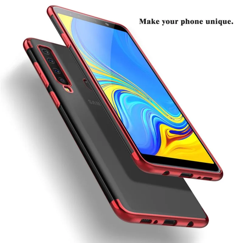 Plating Case For Samsung Galaxy A9 A7 A8 Plus A6 plus A9S 2018 Cover Silicone Case For Samsung Galaxy A7 A5 A3 2017 2016 Cover (35)