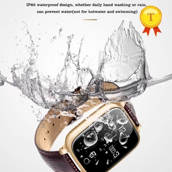 2019 old man woman wristwatch blood pressure Monitoring Waterproof Heart Rate Sleep Alarm Clock Anti-Lost  sos Call Smart watch