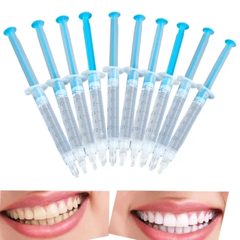 

10pcs Teeth Whitening Gel Oral Care Agent Cold Light Beauty Teeth Fast Whitening Agent