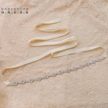 Swemile 245 см горный хрусталь свадебный пояс цвета слоновой кости шампанского черный пояс к свадебному платью свадебные пояса Недорогие свадебные аксессуары