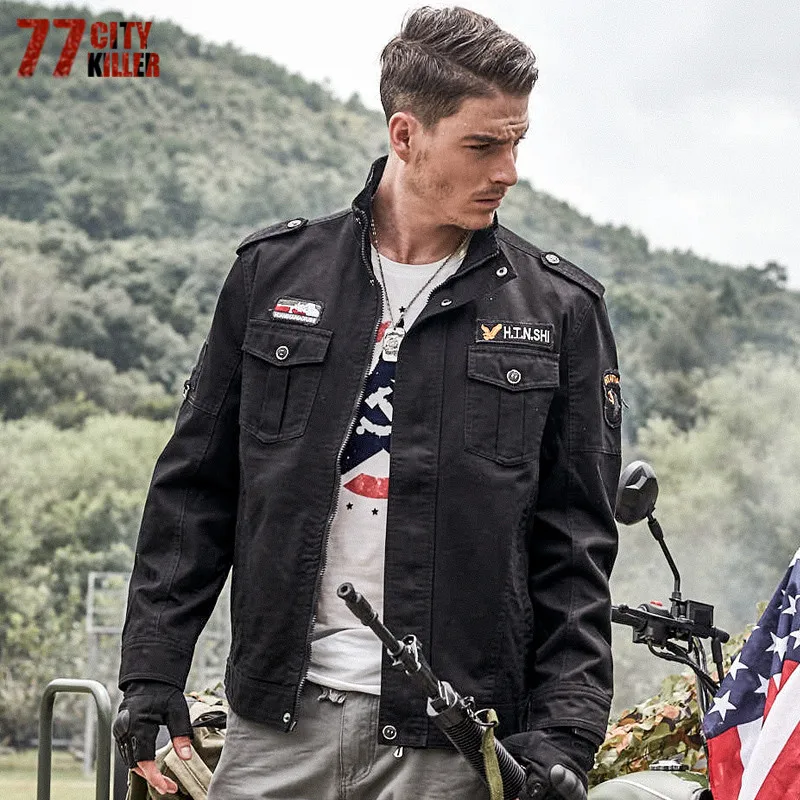 77City Killer Bomber Jacket Men Military Equipment 2017