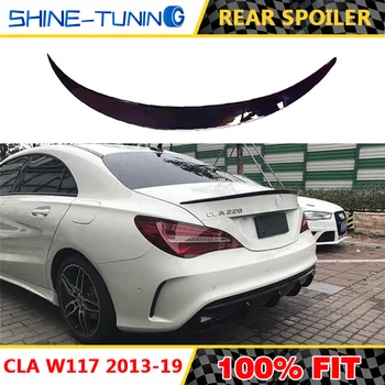 

Suitable for M-B CLA Spoiler CLA45 W117 C117 ABS Fiber Rear Trunk Wings Spoiler cla 200 250 260 2013 2014 2015 2016