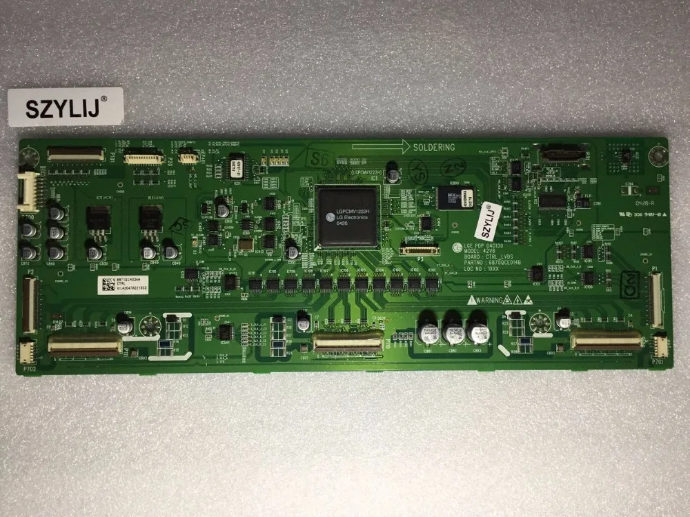 SZYLIJ Бесплатная доставка 100% novo e оригинальный para placa logis 42V6A 6870QCE016A 6870QCE014B 6870QCE016 |
