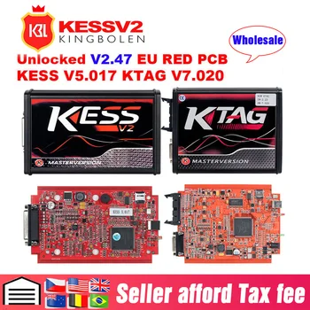 

New Ktag K TAG V7.020 KESSV2 V5.017 SW V2.23 v2.47 ECU Programmer KESS Master ECU Chip Tuning Tool KTAG 7.020 Better KTAG V7.003