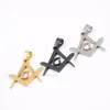 Stainless Steel Masonic Symbol Pentagram religion Jewelry Men's Rolo CHAIN necklace 2