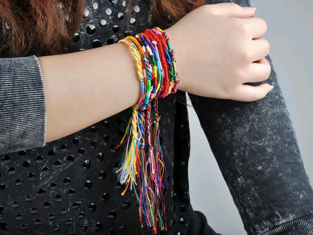 10pcs-Mix-Bracelets-Unisex-Charm-Braid-Friendship-Cords-Strands-Bracelet-Paracord-Bracelet-Sobretudo-Feminino-Joias-Bijuterias