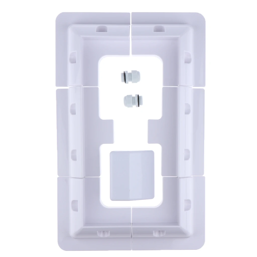 Set of 7 Pack Solar Panel Mounting Bracket Caravan RV Motorhome Boat