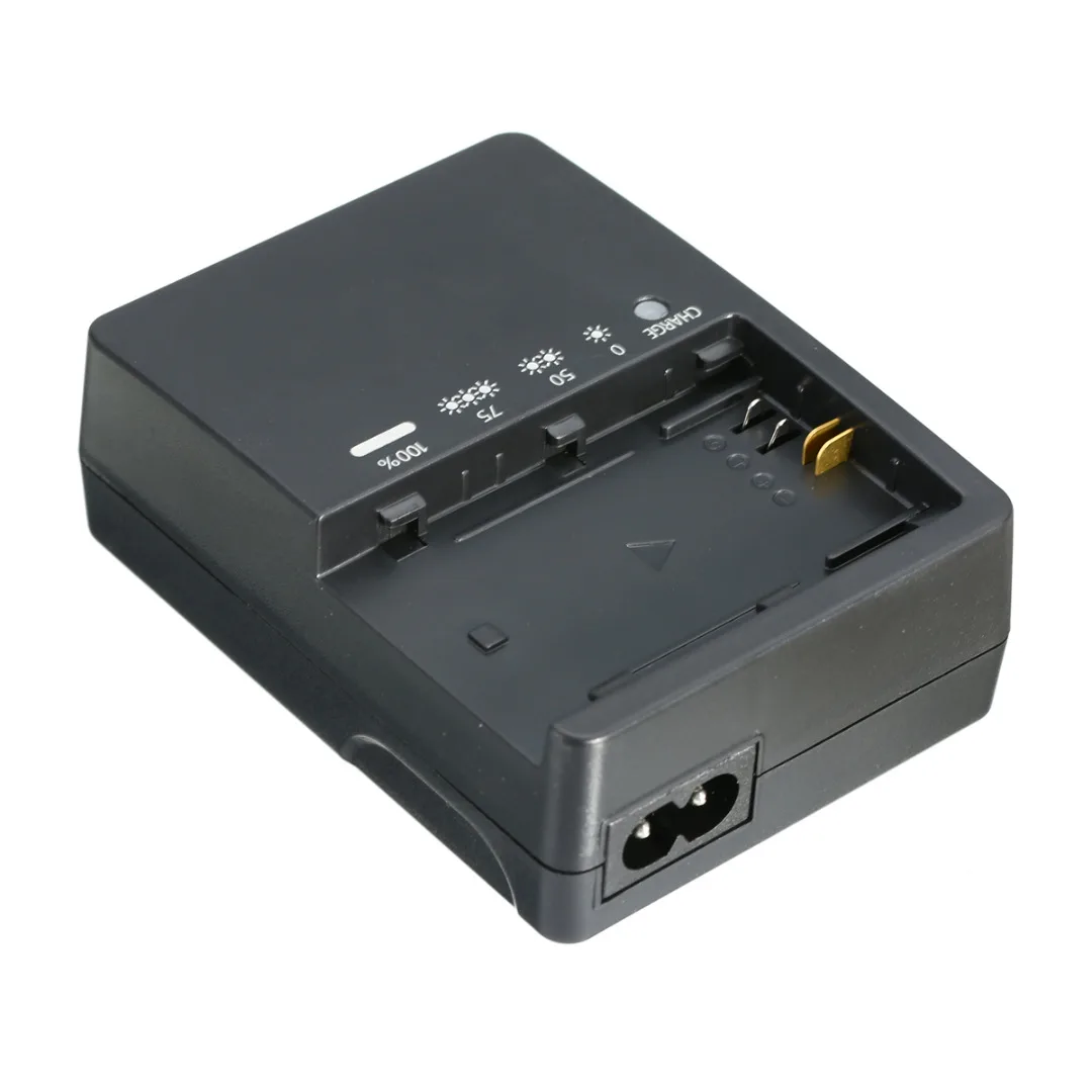 Mayitr Professional LC-E6E Camera Battery Charger + Power Cable 60cm For Canon LP-E6 5D Mark II III 7D 5D2 5D3 7D 60D 6D
