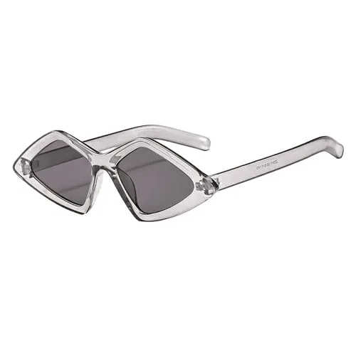 Очки оправа солнцезащитные очки женские винтажные Ретро неправильные пластиковые зеркальные поляризованные линзы наружные велосипедные солнцезащитные очки для мужчин - Цвет оправы: CL