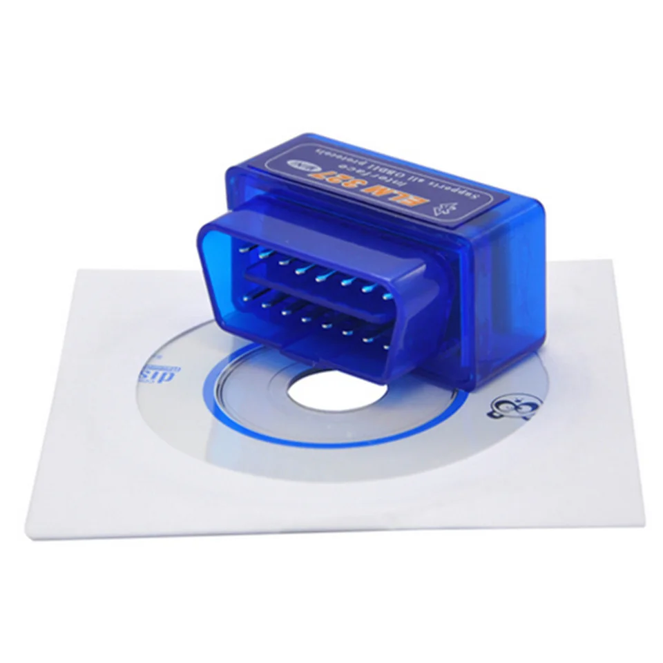 ELM327 Новейшая Версия V2.1 Новый Авто OBD сканер считыватель кодов инструмент
