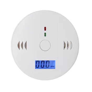 

Wireless Gas Detector Carbon Monoxide Sensor High Sensitive LCD CO Detector for Home Security