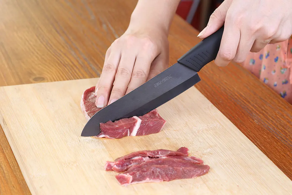 Кухонные керамические ножи 3, 4, 5, 6 дюймов, керамический нож из черного циркония, нож для очистки овощей, фруктов, мяса, кухонный нож для приготовления пищи