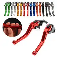 スズキ GS 500 1989-2008 (F-14/SV-6) 調整可能な Cnc バイクブレーキ短いレースクラッチブレーキレバーオートバイアクセサリー