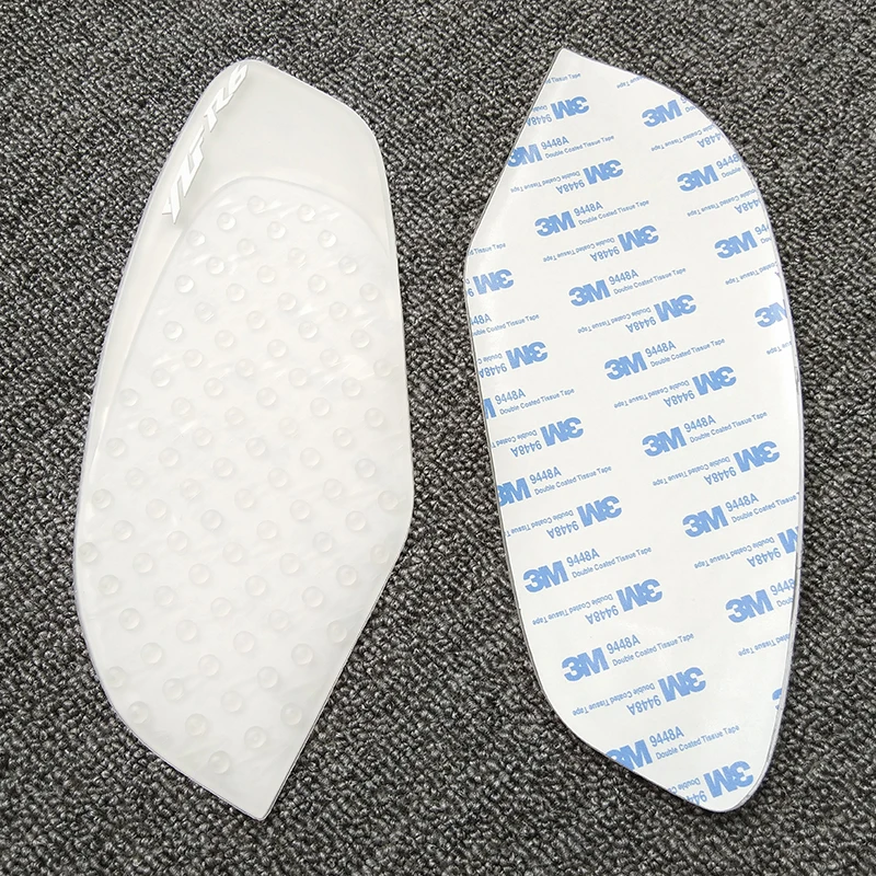 MTImport For Yamaha YZF R6 2008-2015 R6 YZR-R6 Transparent Anti slip Fuel Tank Pads Side Gas Knee Grip Traction Pad Brand New (3)