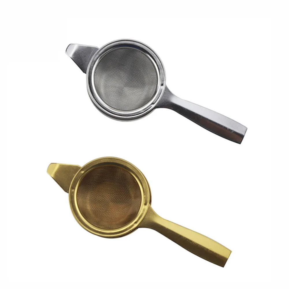 Tea Infuser Stainless Steel Mesh Tea Strainer Filter with Double Handle