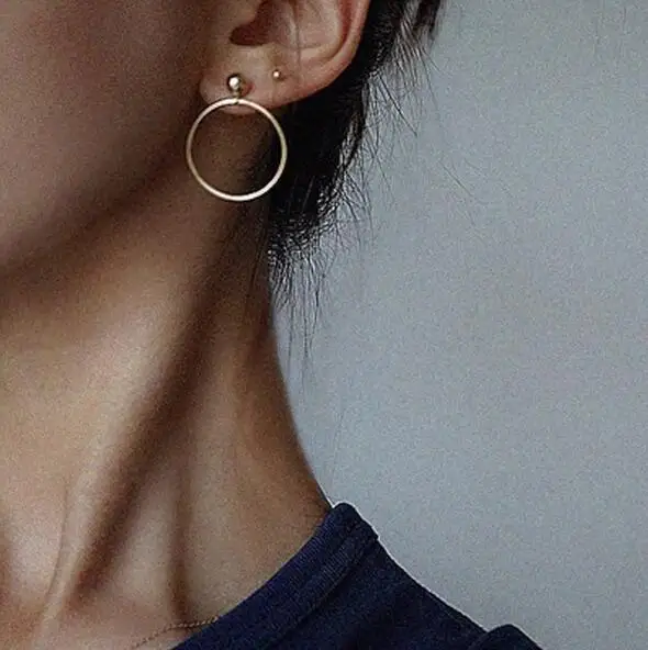 

e 775 Personality wild geometric elements earrings ladies fashion earrings gold retro fashion jewelry female jewelry accessories