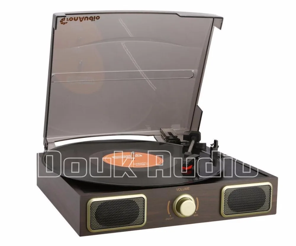 Prix pour Douk Audio Stéréo Platine LP Vinyle Tourne-disque Phono AUX Haut-parleurs Intégrés 220 V Prix pour Douk Audio Stéréo Platine LP Vinyle Tourne-disque Phono AUX Haut-parleurs Intégrés 220 V