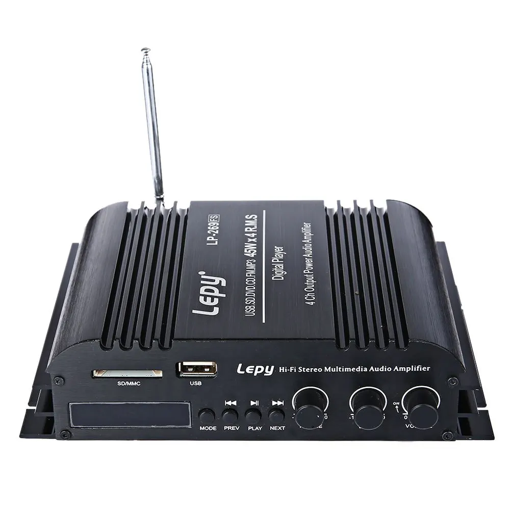 LP-269FS 4CH Mini HiFi Digital Stereo Audio Power ...